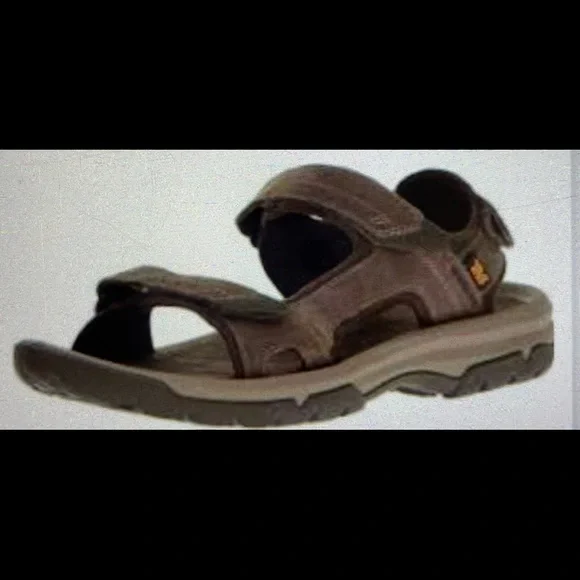 TEVA Men’s “Langdon” brown suede sandals Teva Men main image 3